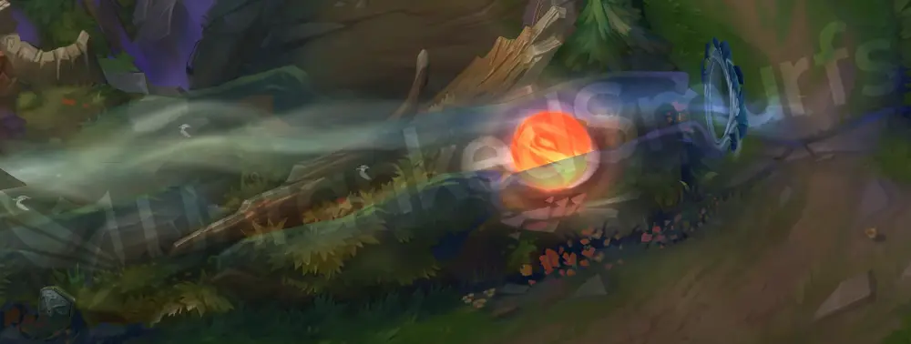 Shan Hai Scrolls Bard E Magical Journey portal with painted swirl