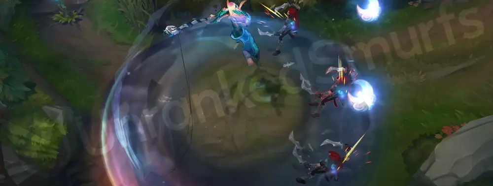 Shan Hai Scrolls Lillia Q animation with teal inkbrush arc