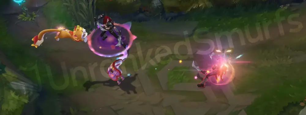 Shiba Yuumi Q part 2 - curved projectile trail details