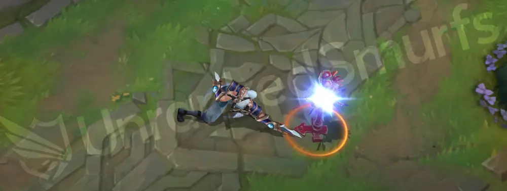 Shockblade Zed emote in-game