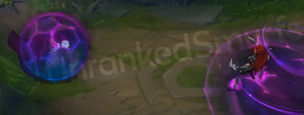 Sinful Succulence Morgana E - Black Shield with brighter magenta shielding effect