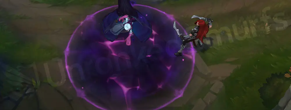 Sinful Succulence Morgana W - Tormented Shadow pool with pink-purple coloration