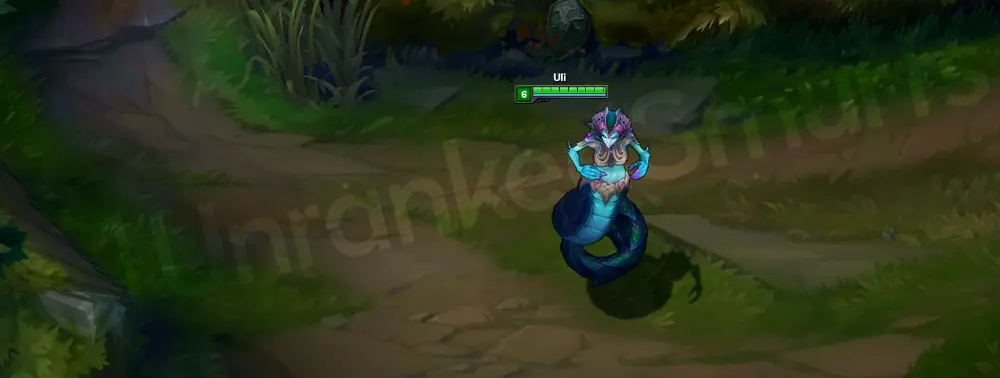 Siren Cassiopeia emote animation