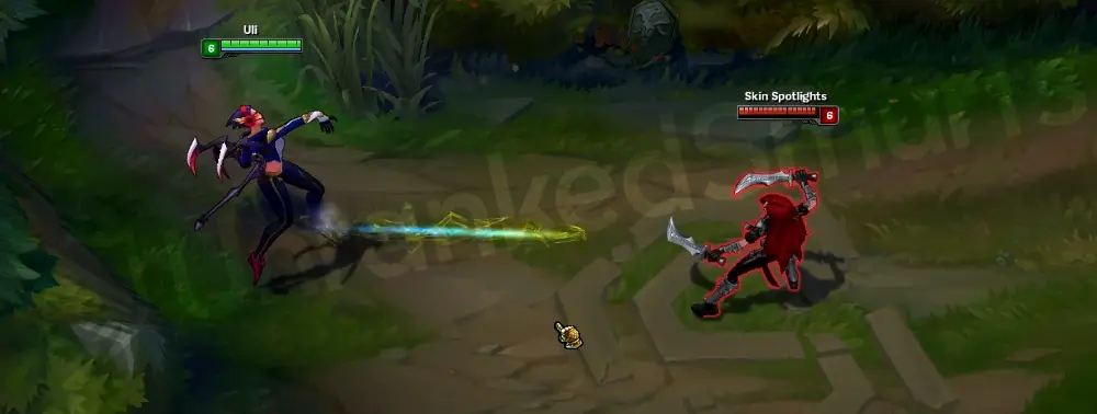 SKT T1 Elise basic attack trail, part 1