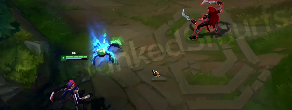 SKT T1 Elise W animation, part 1