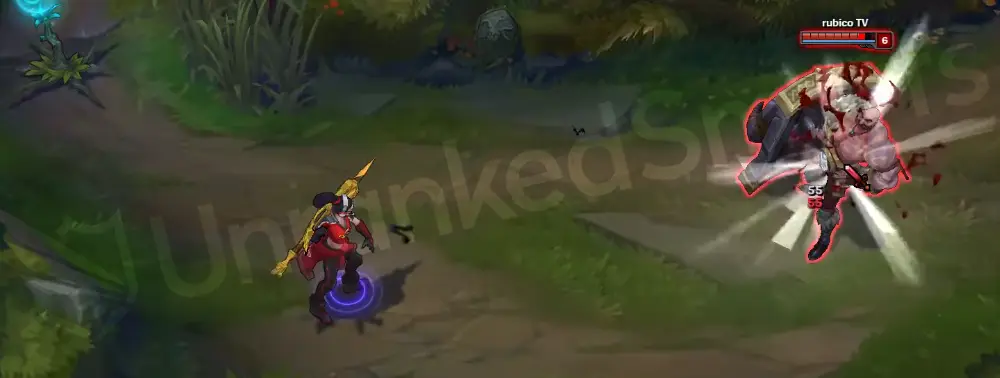 SKT T1 Vayne Q - Tumble animation and impact frame