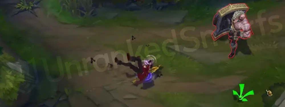 SKT T1 Vayne W - Silver Bolts visual on-hit effect