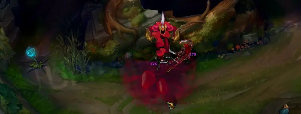 SKT T1 Zac R - Let's Bounce with bright orange-gold shockwaves