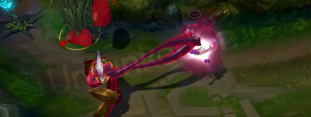 SKT T1 Zac W - Unstable Matter with gold-orange winged VFX