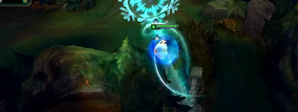 Snow Day Bard E (Magical Journey) opening a frozen tunnel through the wall with icy trim