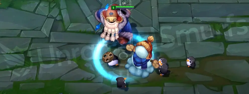 Snow Day Bard custom winter recall animation