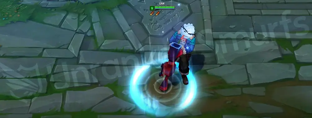 Snow Day Graves custom recall animation with snow effects