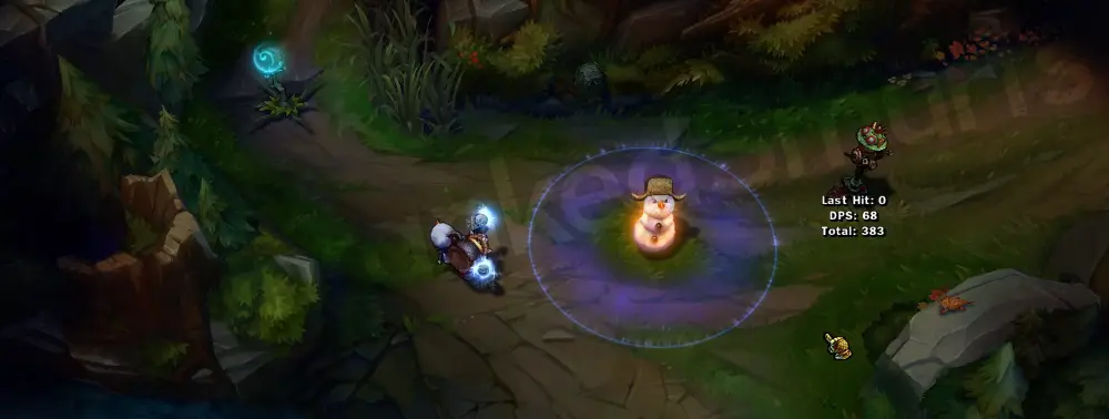 Snow Day Ziggs W—snowy satchel charge explosion