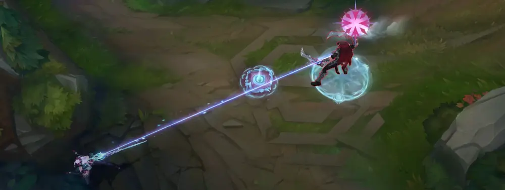 Snow Moon Caitlyn R Ace in the Hole aim, frosty scope UI