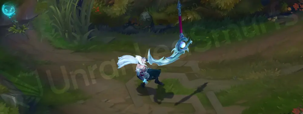 Snow Moon Kayn emote pose in-game