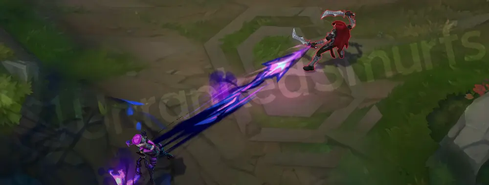 Soul Fighter Evelynn Q extra frames - energy spikes part 1