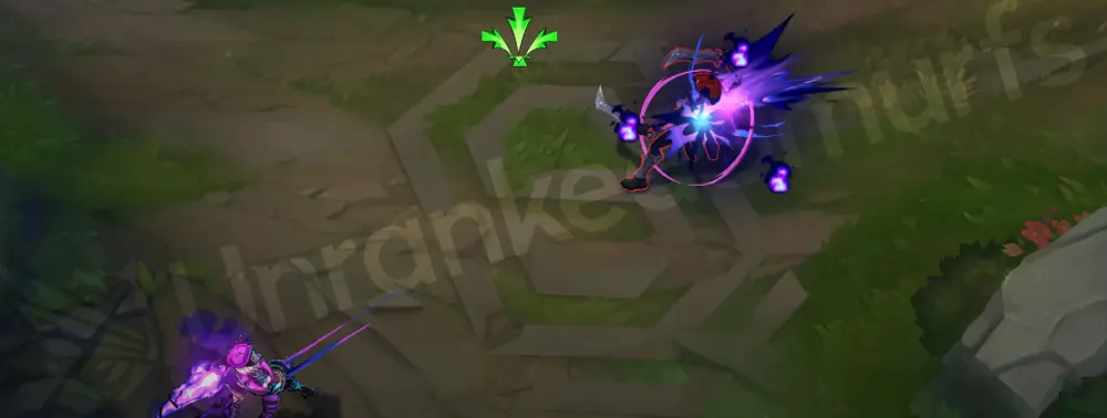 Soul Fighter Evelynn Q extra frames - energy spikes part 2