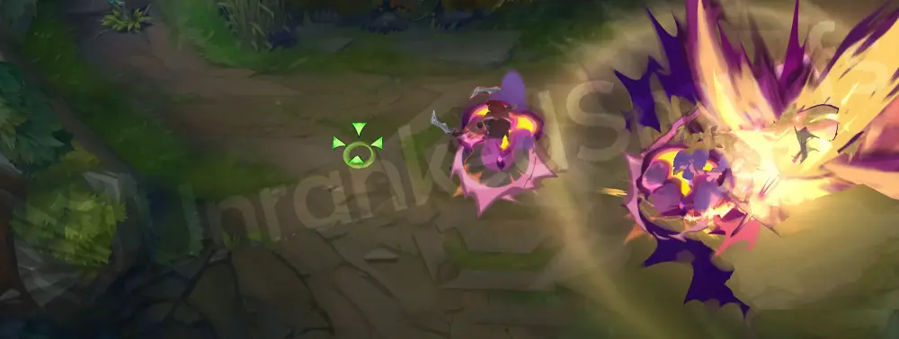 Soul Fighter Sett R - The Show Stopper slam with red-orange burst