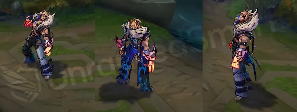 Soul Fighter Sett front and side in-game overview