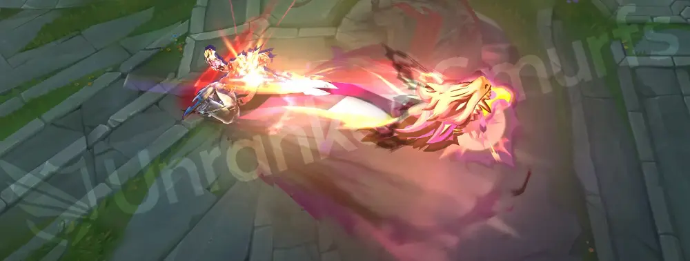 Soul Fighter Sett W - Haymaker shield and fiery beam