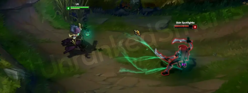 Soulstealer Vladimir Q animation with ghostly green siphon