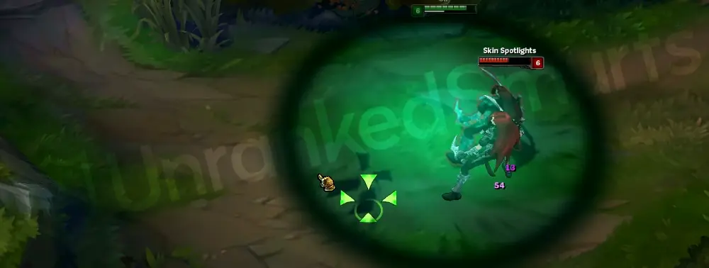 Soulstealer Vladimir W pool in spectral emerald tones