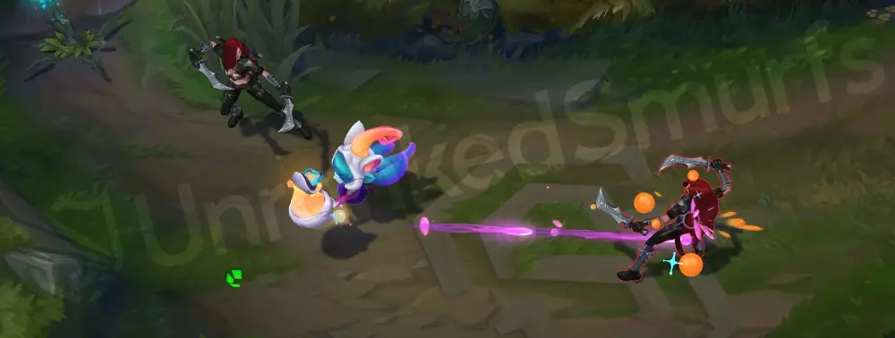Space Groove Lulu basic attack follow-up effect