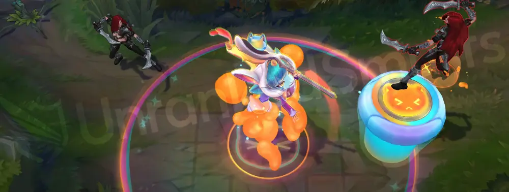 Space Groove Lulu R (Wild Growth) growth burst with funky rings