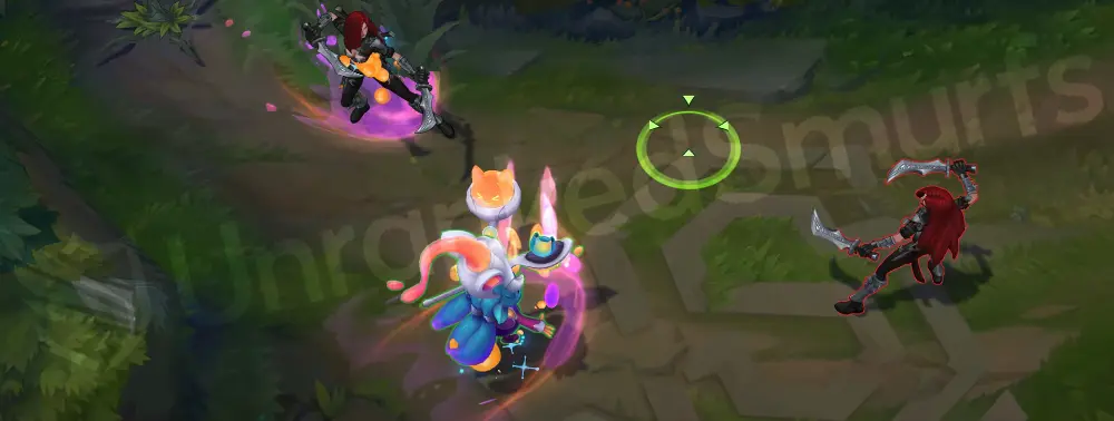 Space Groove Lulu W (Whimsy) cast visual effect