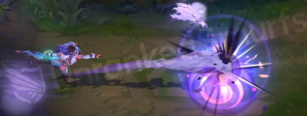 Spirit Blossom Kindred E - Mark of the Kindred blossom mark and detonation