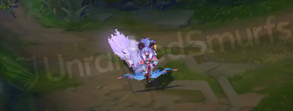 Spirit Blossom Kindred emote/taunt expression in-game