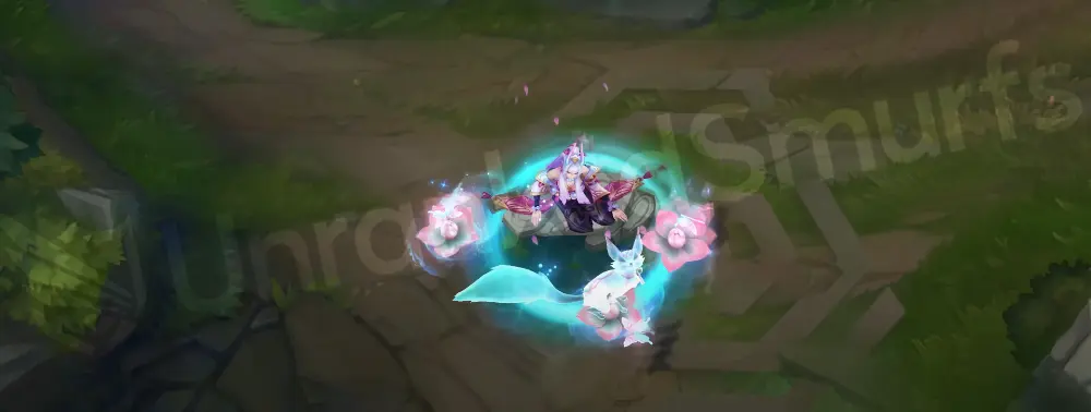 Spirit Blossom Syndra recall animation, ethereal butterflies swirl around