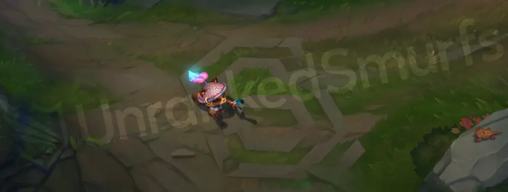 Spirit Blossom Teemo emote expression during the festival theme