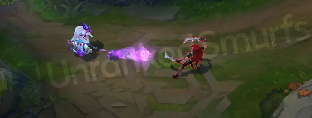 Spirit Blossom Tristana basic auto attack animation part 1