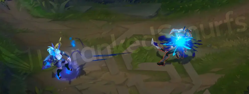 Spirit Blossom Vayne basic attack trail, part 2