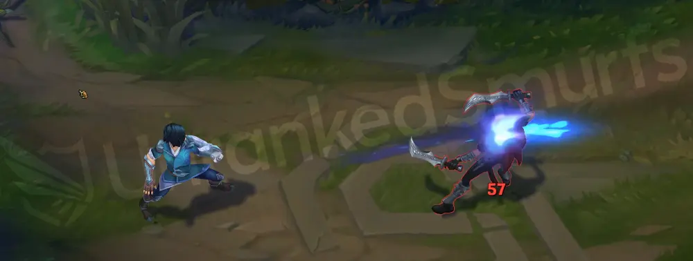 SSG Ezreal basic attack animation follow-up (2)