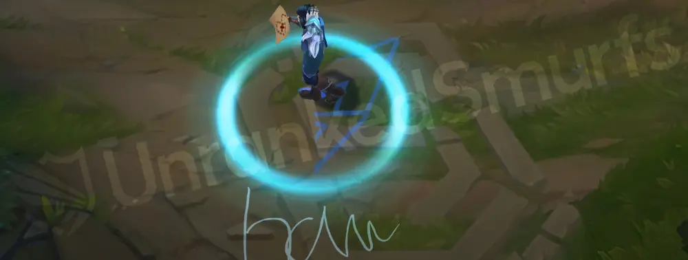 SSG Ezreal custom recall animation themed around Worlds 2017