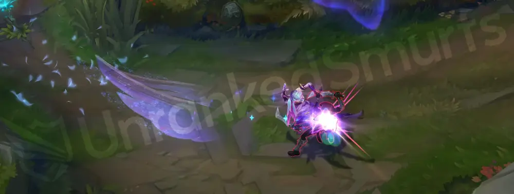 Star Guardian Akali E follow-up impact with spark bursts