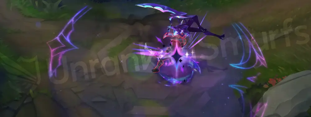 Star Guardian Akali R - Perfect Execution as a streak of fuchsia starlight