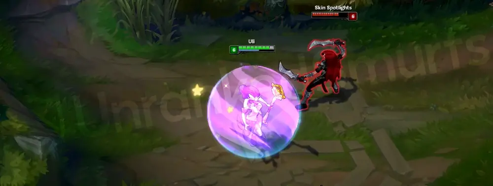 Star Guardian Janna E - Eye of the Storm shield with golden star crest and sparkles