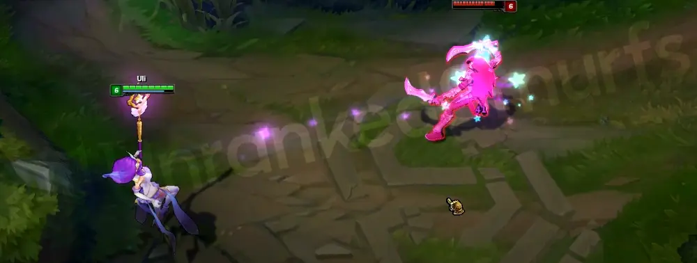 Star Guardian Janna W follow-through trail and on-hit sparkle (second angle)