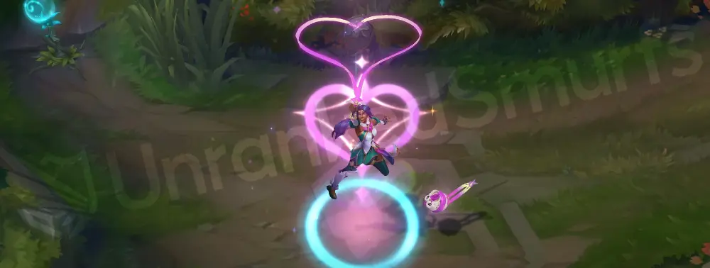 Star Guardian Nilah recall animation with magical girl flair