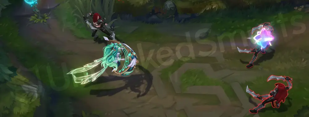 Star Guardian Sona basic attack trail with star sparkle 2