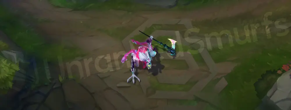 Star Nemesis Fiddlesticks emote pose highlighting jagged armor plates