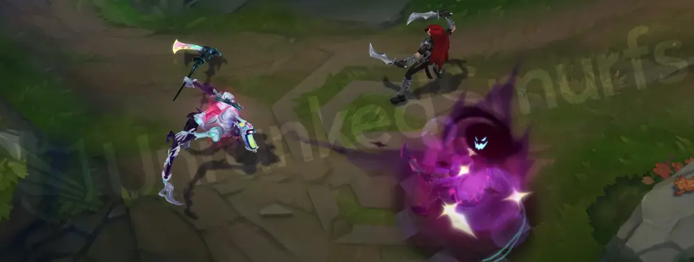 Star Nemesis Fiddlesticks Q follow-up angle showing voidlight shimmer