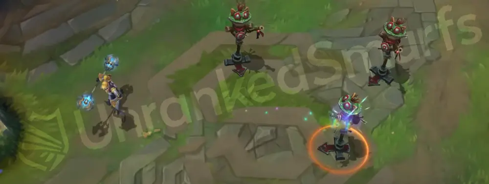 Steel Legion Lux basic auto attack second angle