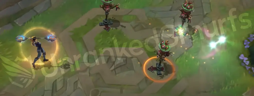 Steel Legion Lux W - Prismatic Barrier golden shield boomerang