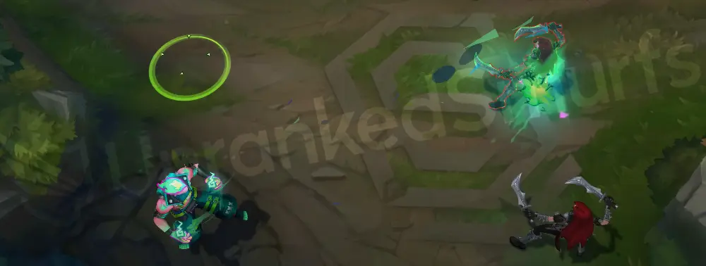 Street Demons Brand Q detonation with bright green and pink accents