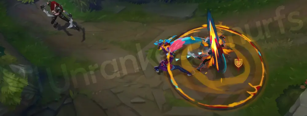 Street Demons Briar W activation with bright paint burst