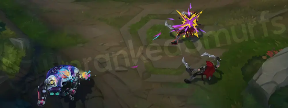 Street Demons Dr. Mundo Q - paint-splatter cleaver part 2